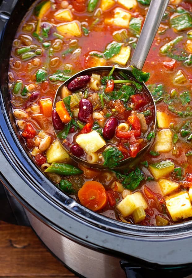 Slow Cooker Minestrone: Better Than Olive Garden with a Secret Ingredient